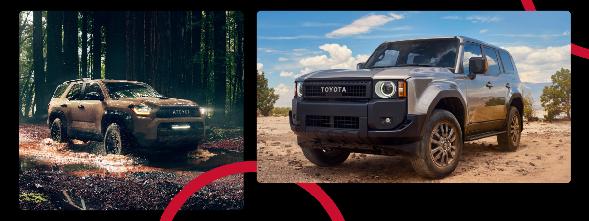 Landcruiser vs 4runner black